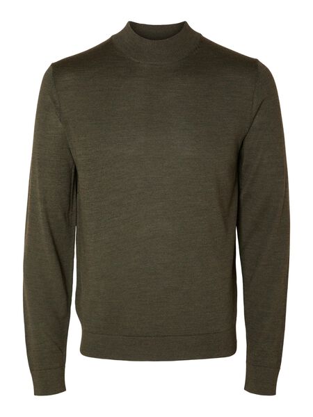 Selected MERINO WOOL COOLMAX® JUMPER, Forest Night, highres - 16090148_ForestNight_1039457_001.jpg