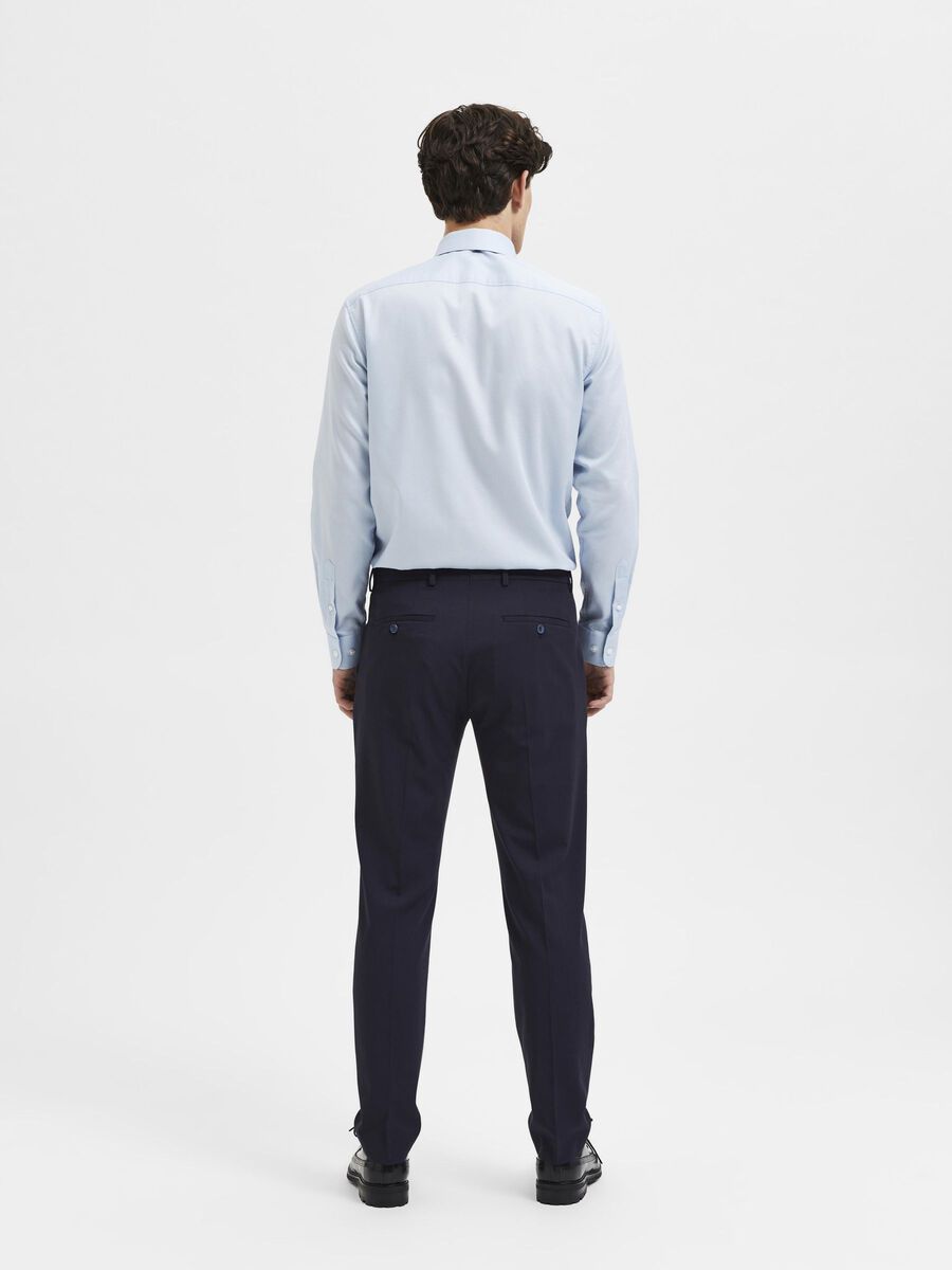 175 SLIM FIT HOSE | Blau | SELECTED HOMME®