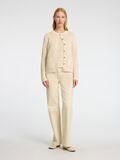 Selected 100% BAUMWOLL STRICKJACKE, Birch, highres - 16096200_Birch_008.jpg