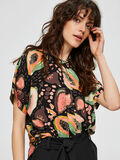 Selected IMPRIMÉ TUTTI FRUTTI CHEMISE À MANCHES COURTES, Black, highres - 16073612_Black_756533_008.jpg