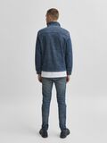 Selected LET ØKOLOGISK BOMULD DENIMJAKKE, Dark Blue Denim, highres - 16078298_DarkBlueDenim_004.jpg