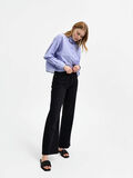 Selected HIGH WAIST WIDE FIT JEANS, Black Denim, highres - 16085713_BlackDenim_008.jpg