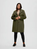 Selected LONG CURVE MANTEAU DE LAINE, Ivy Green, highres - 16087405_IvyGreen_005.jpg