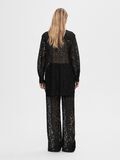 Selected LACE HIGH WAISTED TROUSERS, Black, highres - 16093503_Black_004.jpg