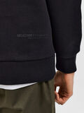 Selected EN MAILLE SWEAT-SHIRT, Black, highres - 16085287_Black_006.jpg