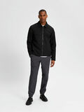 Selected ZIP-THROUGH STRETCH JACKET, Black, highres - 16079379_Black_005.jpg