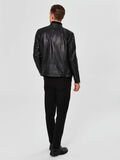 Selected AGNEAU- VESTE EN CUIR, Black, highres - 16067130_Black_004.jpg