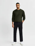 Selected COUPE DROITE CHINOS, Black, highres - 16080157_Black_005.jpg