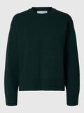 Selected VISCOSE BLEND KNITTED JUMPER, Scarab, highres - 16096169_Scarab_001.jpg