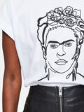 Selected IMPRIMÉ FRIDA KAHLO - T-SHIRT, White, highres - 16075658_White_809274_006.jpg