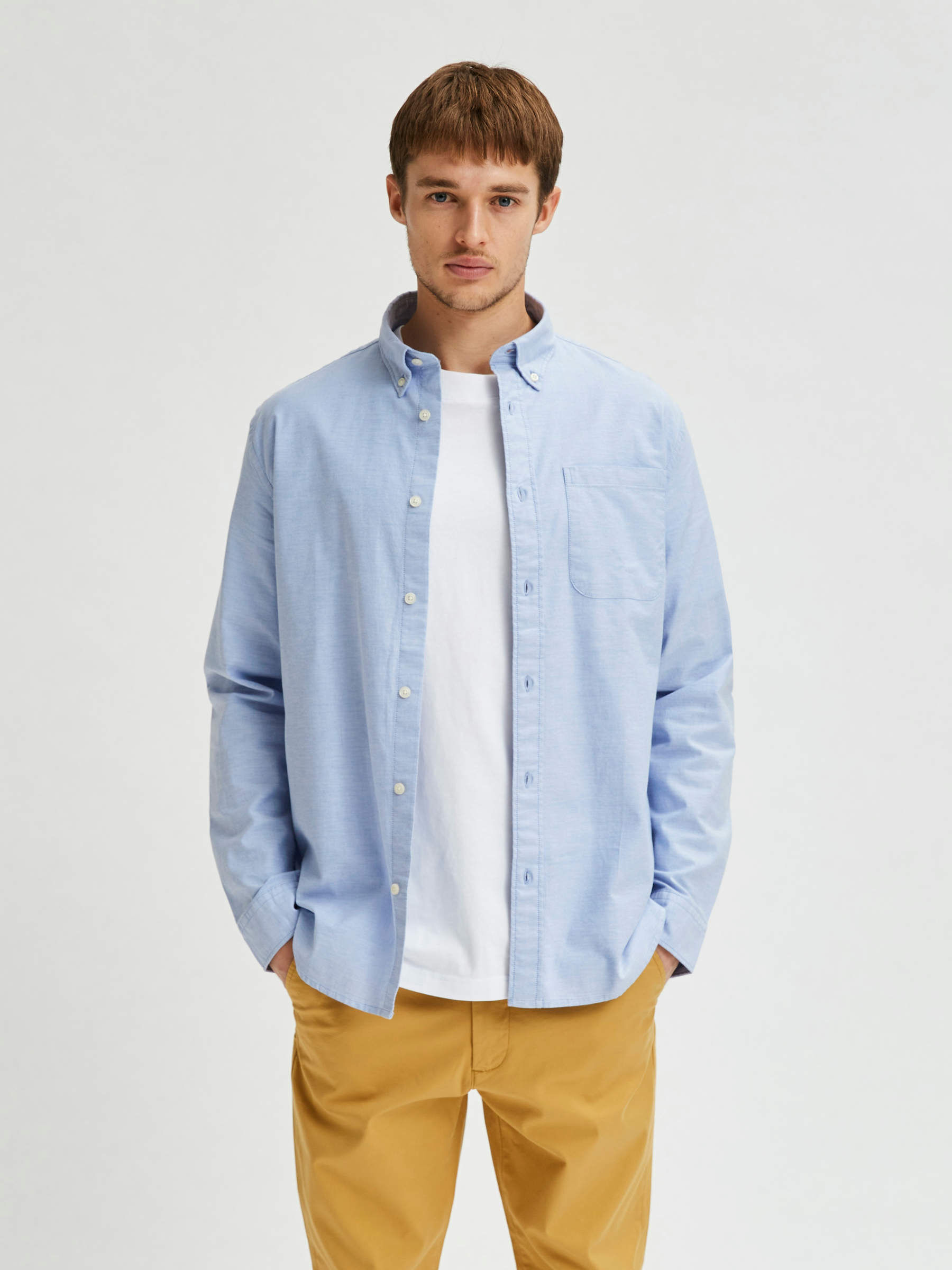 OXFORD SHIRT Blue SELECTED HOMME