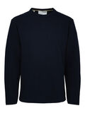 Selected LANGARM- SWEATSHIRT, Navy Blazer, highres - 16081964_NavyBlazer_001.jpg