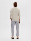 Selected TEXTURED KNITTED CARDIGAN, Oatmeal, highres - 16089371_Oatmeal_004.jpg