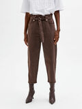 Selected HÖG MIDJA JEANS, Coffee Bean, highres - 16082040_CoffeeBean_003.jpg