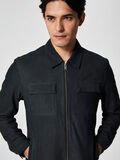 Selected SHIRT - LÆDERJAKKE, Dark Navy, highres - 16063314_DarkNavy_006.jpg