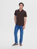 Selected ZIPPER POLO SHIRT, Demitasse, highres - 16079026_Demitasse_005.jpg