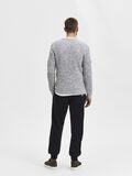 Selected CREW NECK KNITTED PULLOVER, Marshmallow, highres - 16059390_Marshmallow_605104_004.jpg