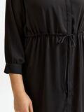 Selected CURVE RECYCELTER POLYESTER KLEID, Black, highres - 16082105_Black_006.jpg