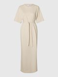 Selected MAXI JURK MET KORTE MOUWEN, Birch, highres - 16096501_Birch_001.jpg