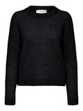 Selected LANGÄRMELIGER PULLOVER, Black, highres - 16069918_Black_001.jpg