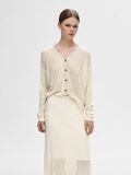 Selected LONG-SLEEVED KNITTED CARDIGAN, Birch, highres - 16093434_Birch_003.jpg