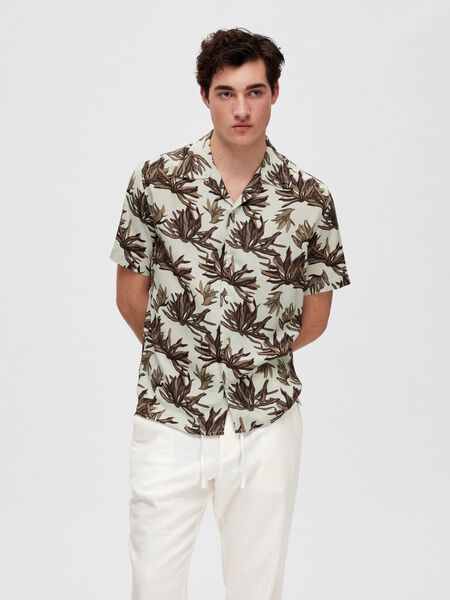 Selected TROPICAL PRINT SHIRT, Egret, highres - 16090567_Egret_1046979_003.jpg