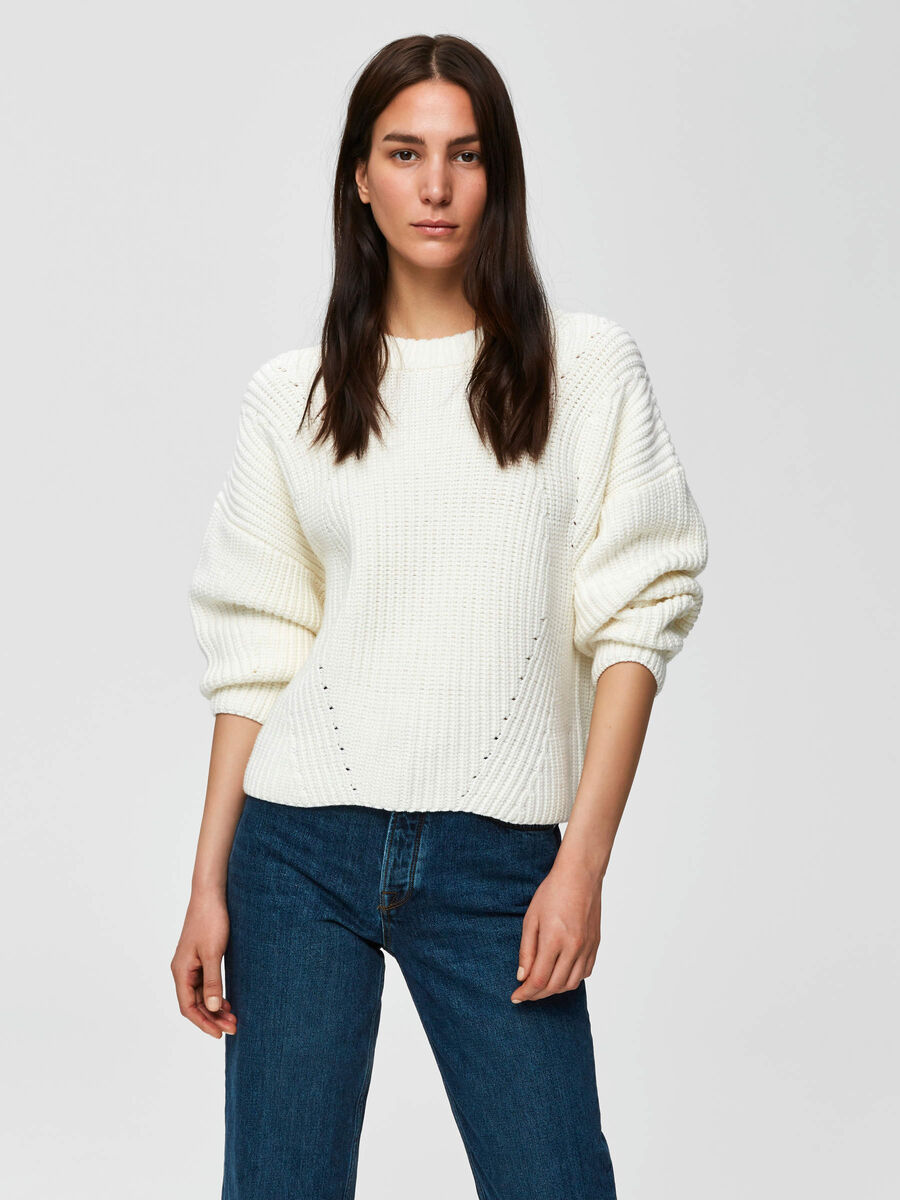 Selected LOOSE FIT JUMPER, Snow White, highres - 16068238_SnowWhite_003.jpg