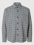 Selected RELAXED FIT BOUCLE OVERSHIRT, Egret, highres - 16096888_Egret_1165678_001.jpg