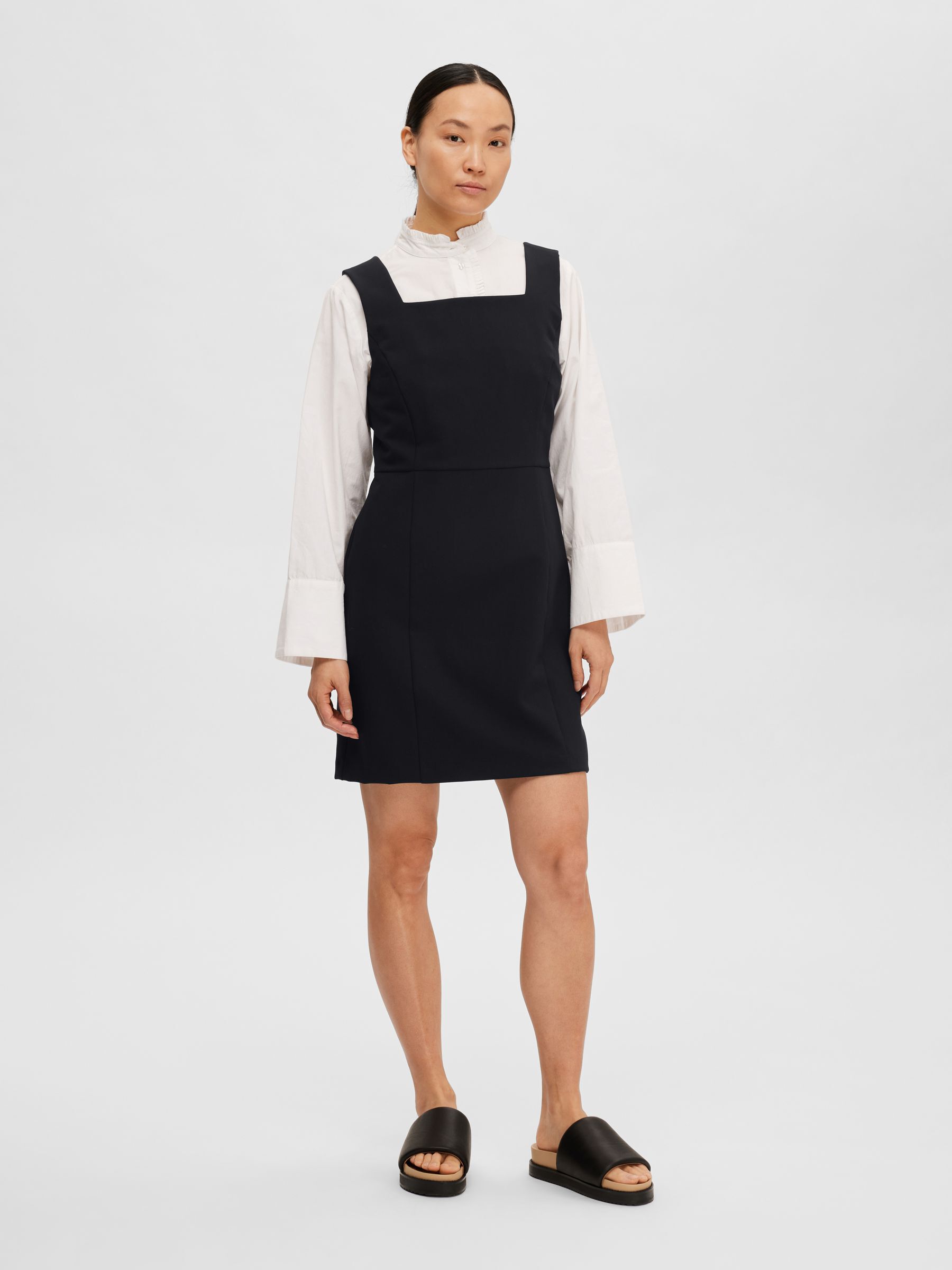 SLEEVELESS MINI DRESS | Black | SELECTED FEMME®