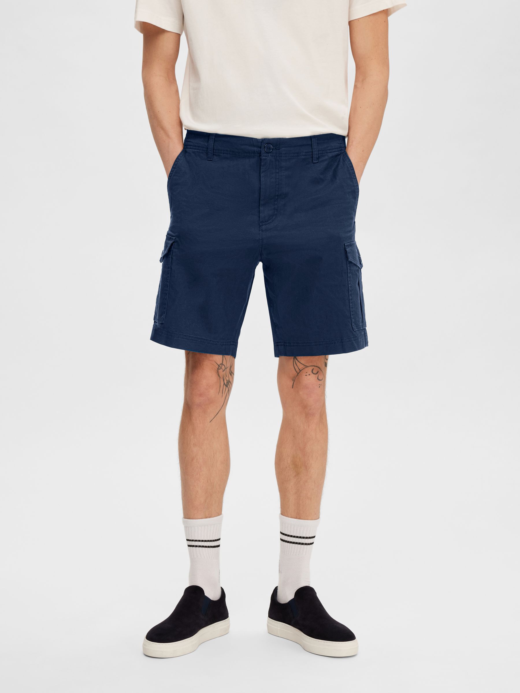 Selected homme hotsell cargo shorts