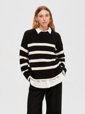 Selected STRIPED KNITTED JUMPER, Black, highres - 16088434_Black_1008330_003.jpg
