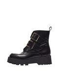 Selected MODELO CON HEBILLA BOTAS DE PIEL, Black, highres - 16087223_Black_001.jpg