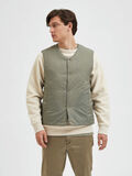 Selected QUILTED PADDED GILET, Vetiver, highres - 16087797_Vetiver_003.jpg