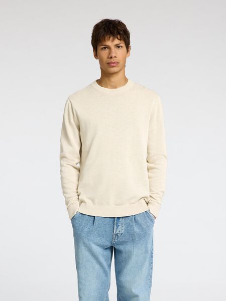 Selected 100% WOOL JUMPER, Egret, highres - 16097133_Egret_1168149_003.jpg