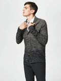 Selected REGULAR FIT - STRIKKET CARDIGAN, Gunmetal, highres - 16059393_Gunmetal_605125_003.jpg