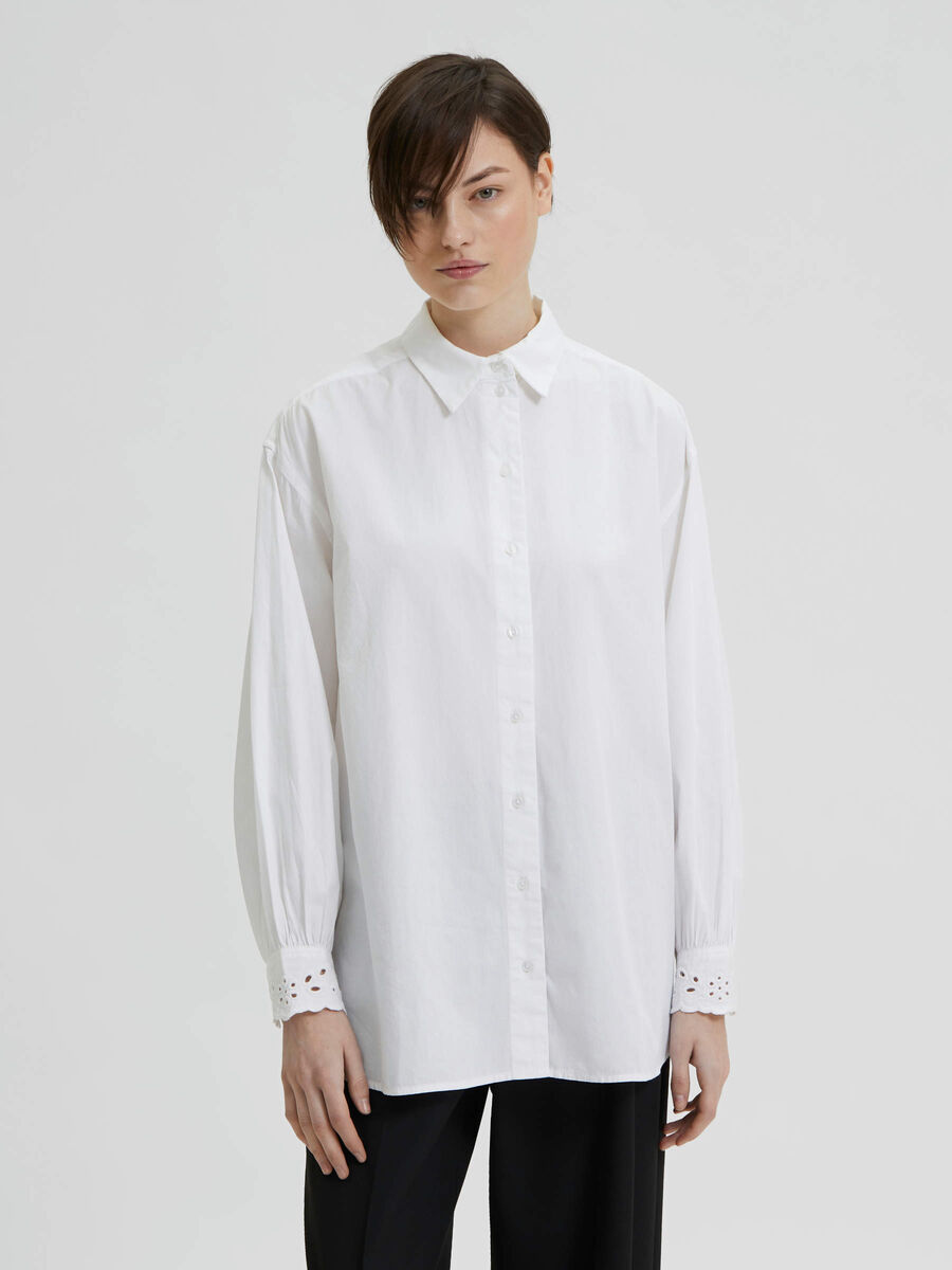 Selected LONG LINE SHIRT, Bright White, highres - 16083679_BrightWhite_003.jpg