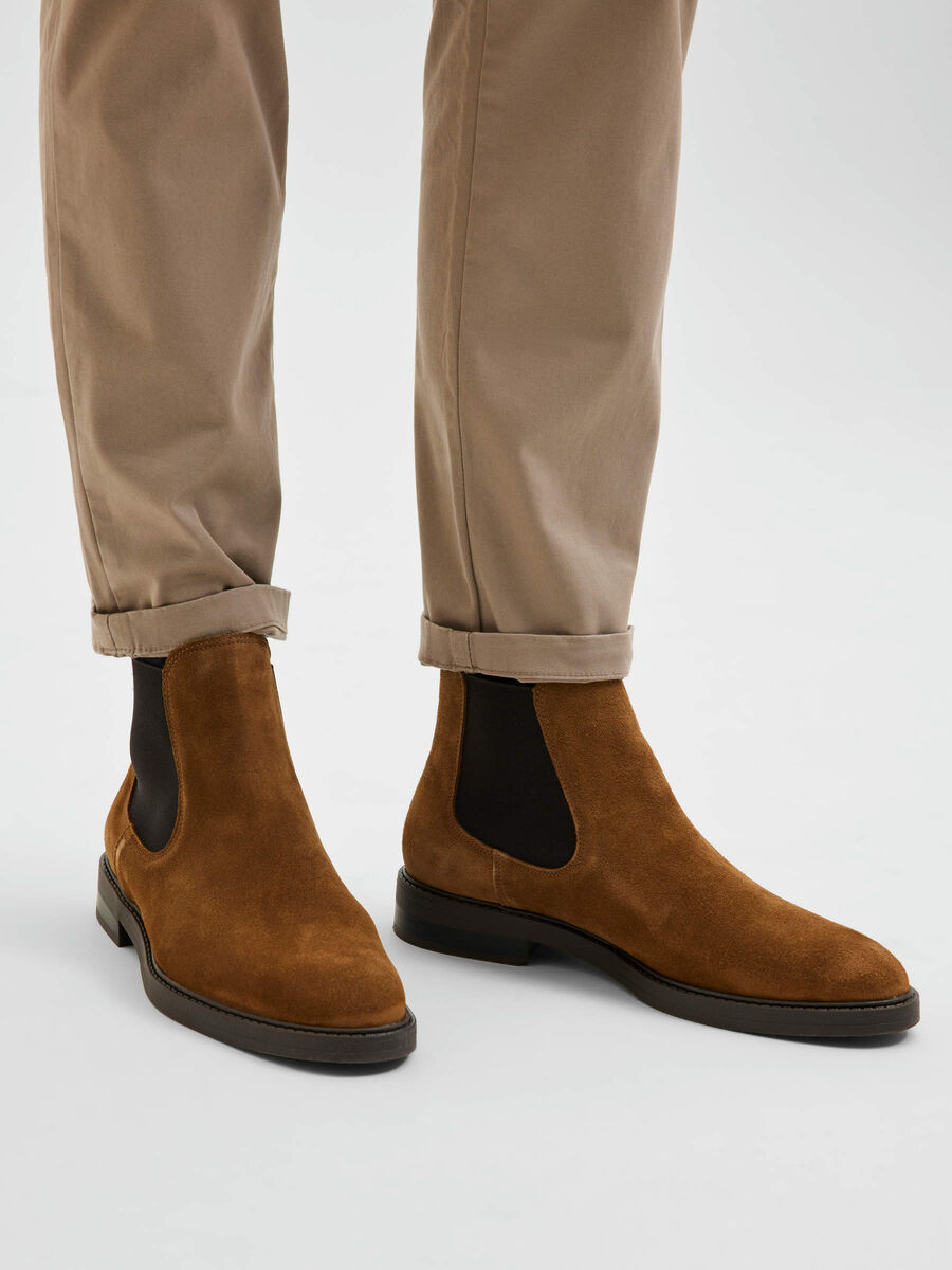 Selected DAIM BOTTINES CHELSEA, Tobacco Brown, highres - 16081456_TobaccoBrown_003.jpg