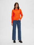 Selected LANGERMET STRIKKET PULLOVER, Orangeade, highres - 16074482_Orangeade_773866_005.jpg