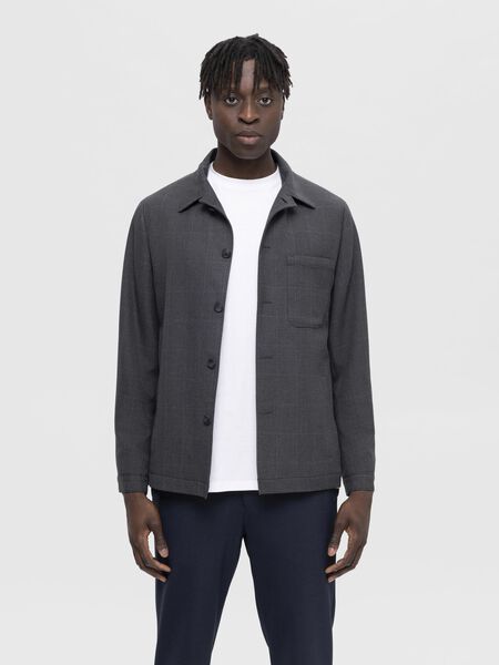 Selected HYBRID BLAZER, Grey Melange, highres - 16090494_GreyMelange_1043438_003.jpg