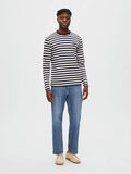 Selected STRIPED LONG-SLEEVED T-SHIRT, Sky Captain, highres - 16088529_SkyCaptain_1005216_005.jpg