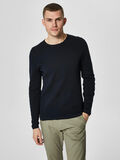 Selected BASIC SWEATSHIRT, Dark Sapphire, highres - 16060942_DarkSapphire_003.jpg