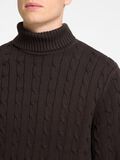 Selected MAILLE TORSADÉE PULLOVER, Chocolate Torte, highres - 16077218_ChocolateTorte_006.jpg