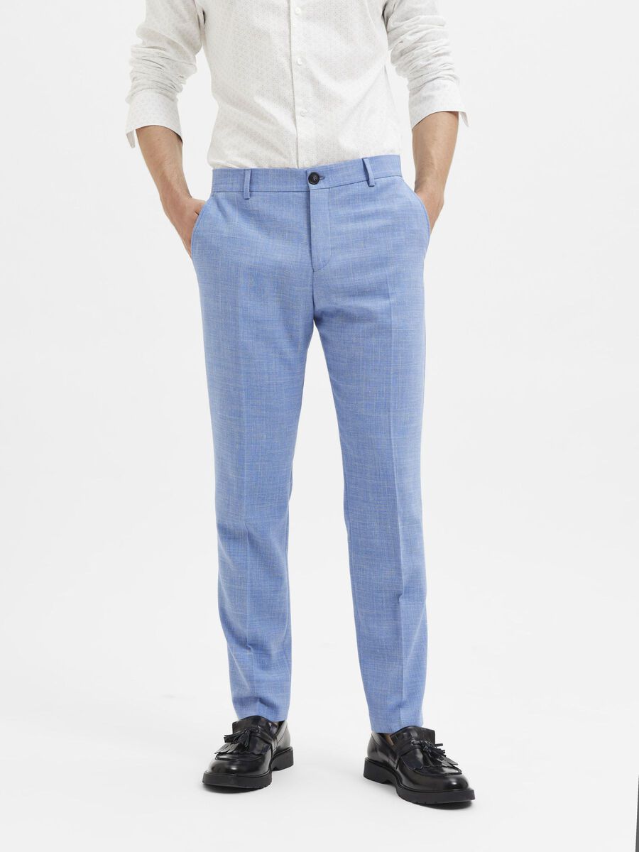 Selected SLIM FIT PANTALON, Light Blue, highres - 16087871_LightBlue_003.jpg