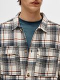 Selected CHECKED OVERSHIRT, Mineral Red, highres - 16092751_MineralRed_1087513_006.jpg