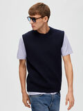 Selected RIBBED KNITTED VEST, Sky Captain, highres - 16079860_SkyCaptain_008.jpg