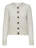 Selected LONG-SLEEVED KNITTED CARDIGAN, Snow White, highres - 16065511_SnowWhite_001.jpg