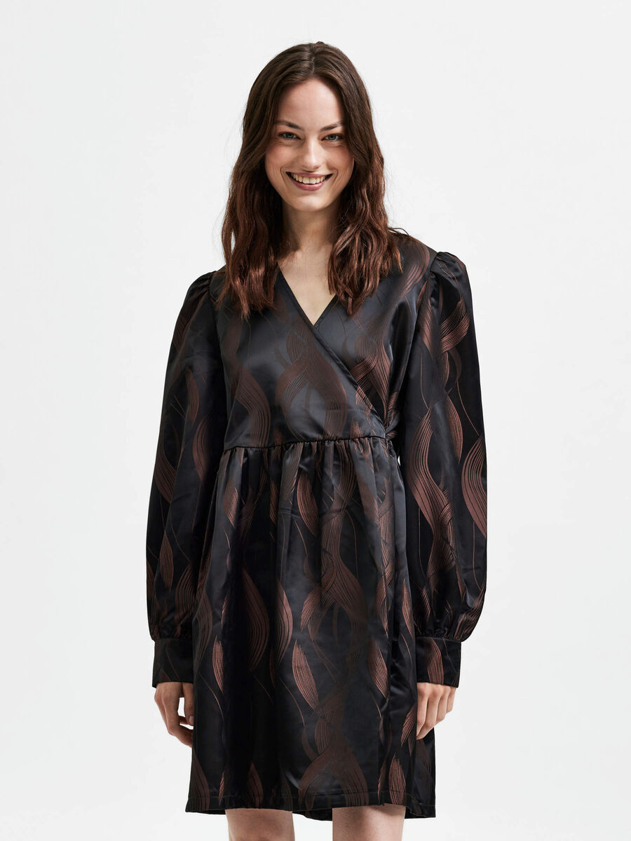 Selected SATIN WRAP DRESS, Java, highres - 16089198_Java_003.jpg
