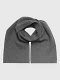Selected 100% MERINOWOLL SCHAL, Medium Grey Melange, highres - 16094980_MediumGreyMelange_002.jpg