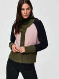 Selected COLOUR BLOCK - STRIKKET CARDIGAN, Bridal Rose, highres - 16068281_BridalRose_697929_008.jpg