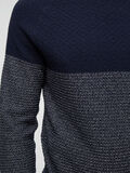 Selected RECYCLED POLYESTER - JUMPER, Dark Sapphire, highres - 16066308_DarkSapphire_666580_006.jpg